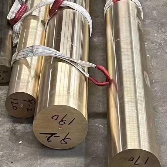 Barre de cuivre de chrome zirconium de haute qualité C18500 C18200 C18150 tige en alliage Cucrzr de l'usine de Chine